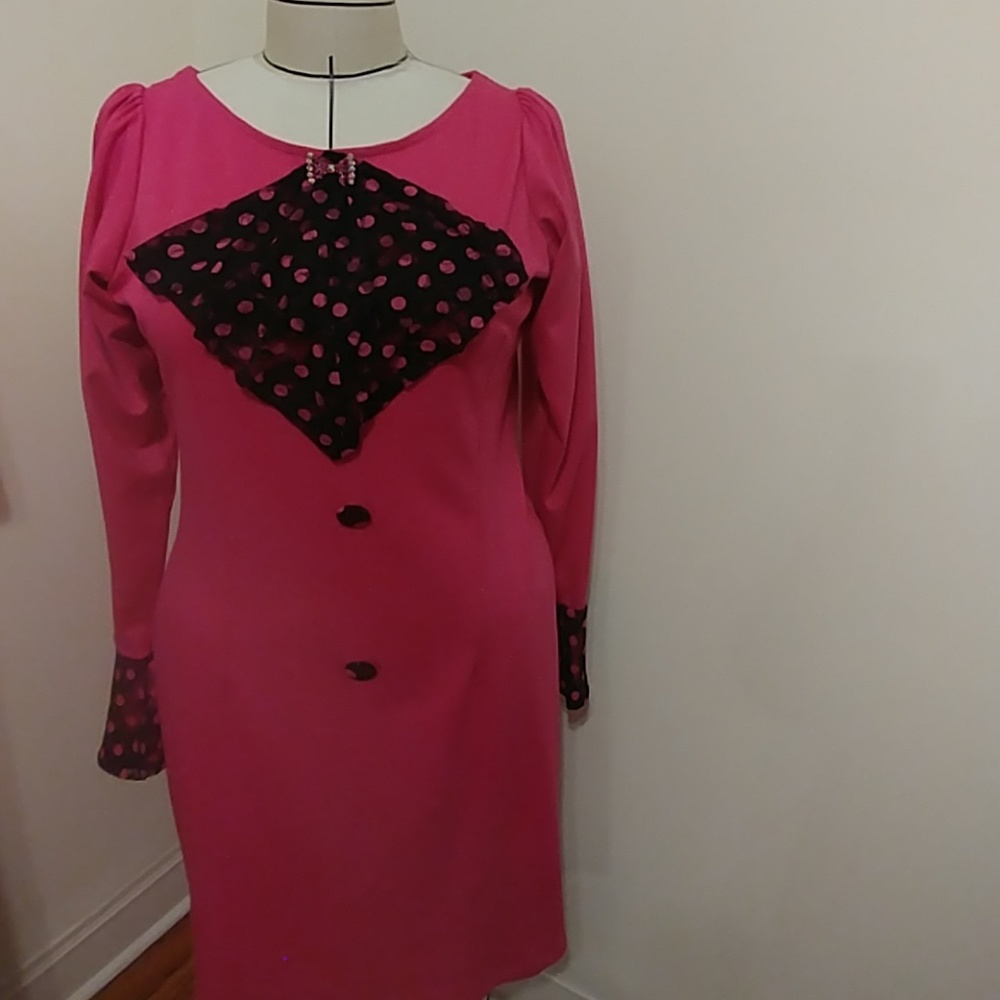 Plus size custom-made dress
